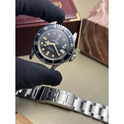 Tudor Submariner 9411/0 Pumpkin Patina - crazy shape case