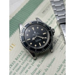 Rolex Submariner 5513 Original paper and invoice - dated 1976