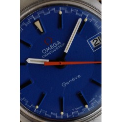 Omega Chronostop rare Blue dial