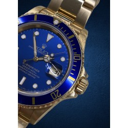 Rolex Submariner 16618 blue dial